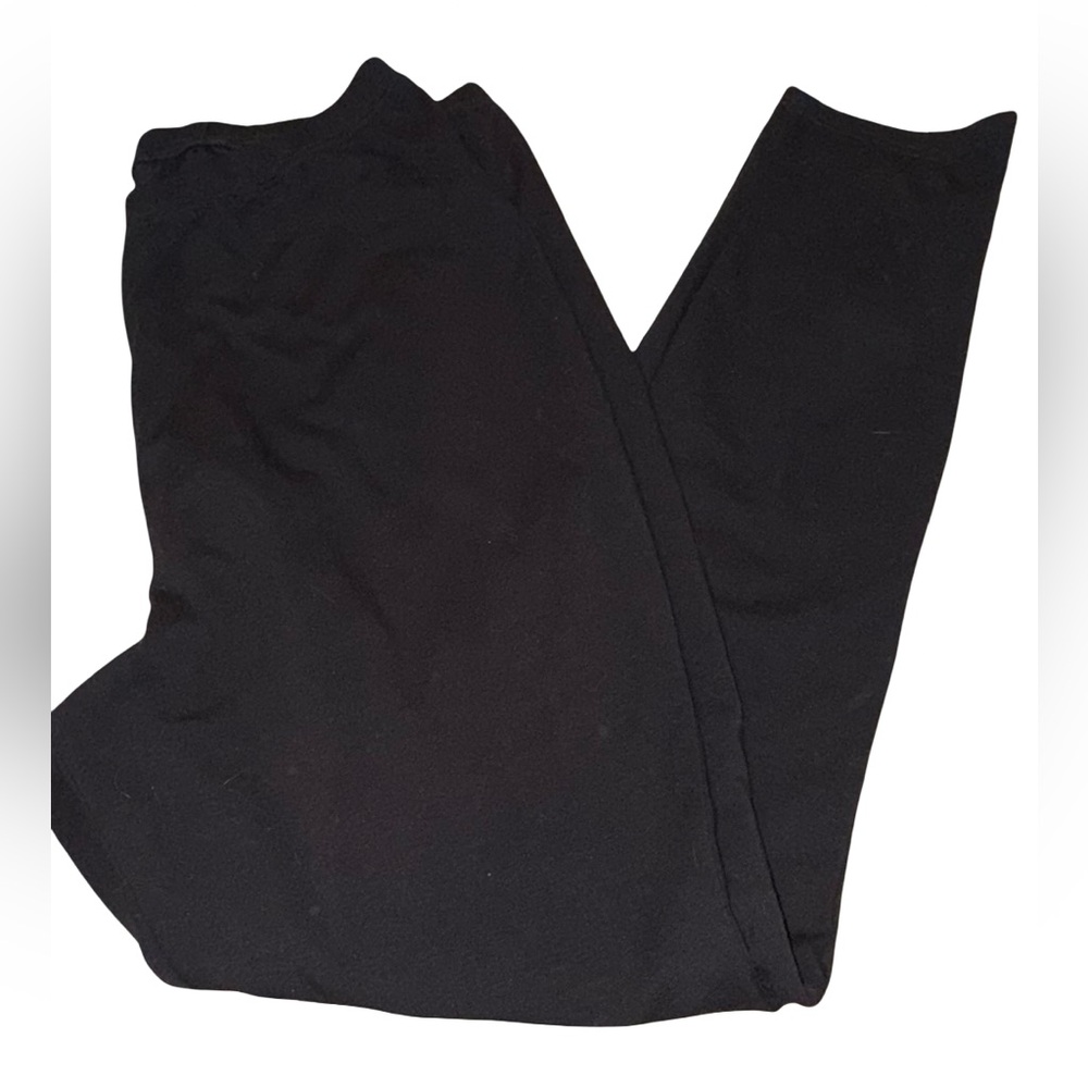 Woman Within Black Leggings